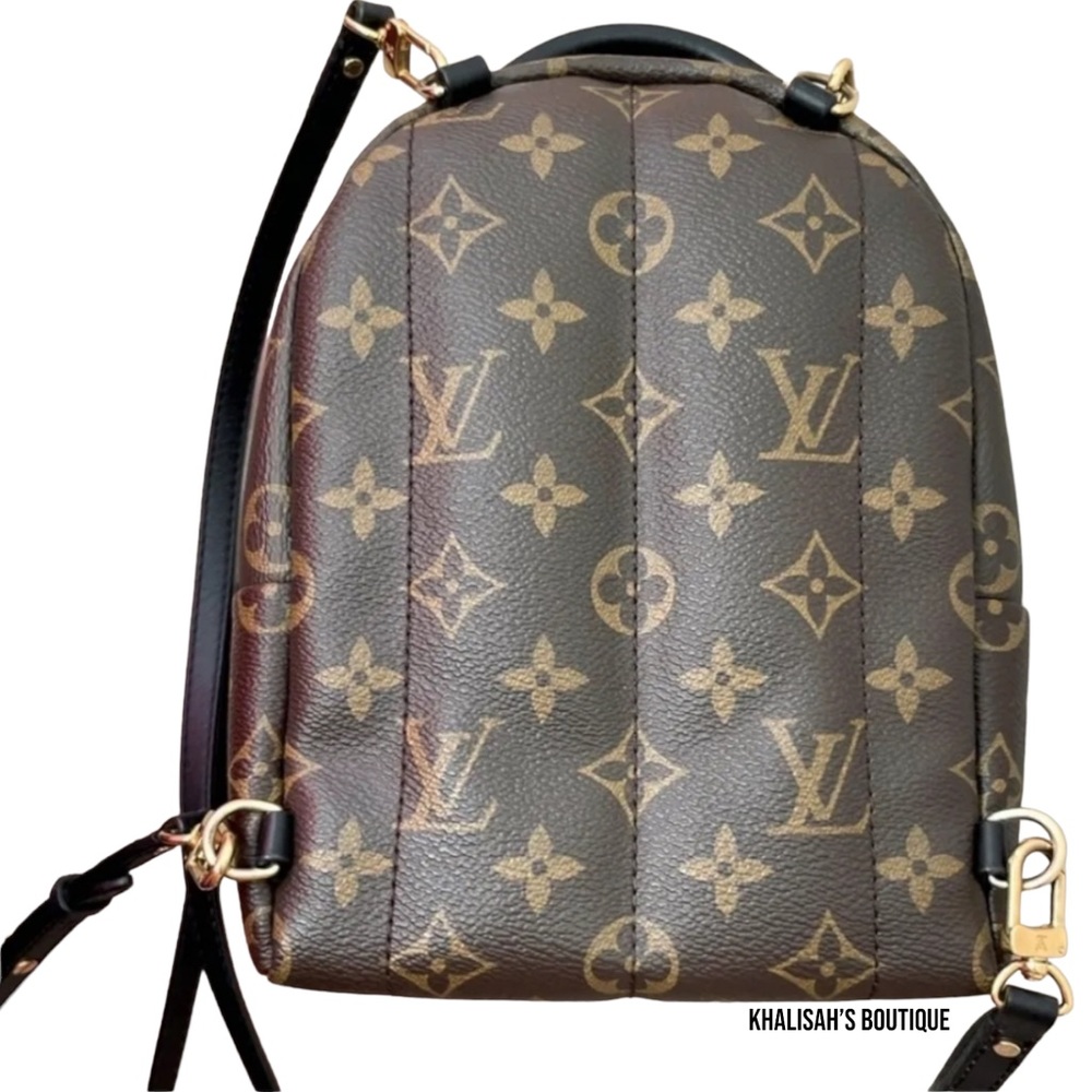 Like New & Authentic Louis Vuitton PALM MONOGRAM SPRINGS MINI NO SIGNS OF WEAR - Picture 14 of 17